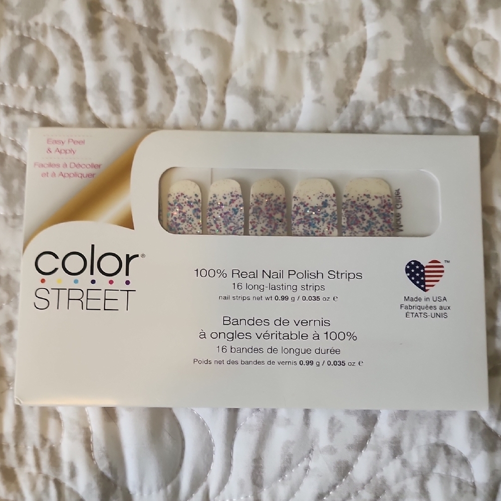 Color Street Confetti Glitter Nail Strips